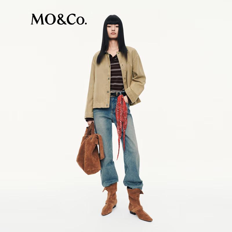 

MO&Co. Женский хлопковый жакет с лацканами M/165