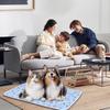 Portable Pet Cooling Pad Cool Mat Dog Beds Sleeping Blanket Breathable Sleeping Kennel Mattress Hot Weather Supplies for Park