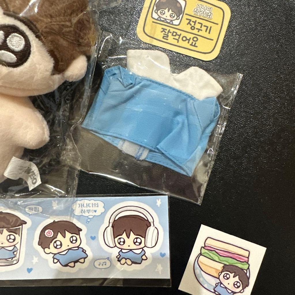 [USED] BTS Jungkook plush toy 10cm