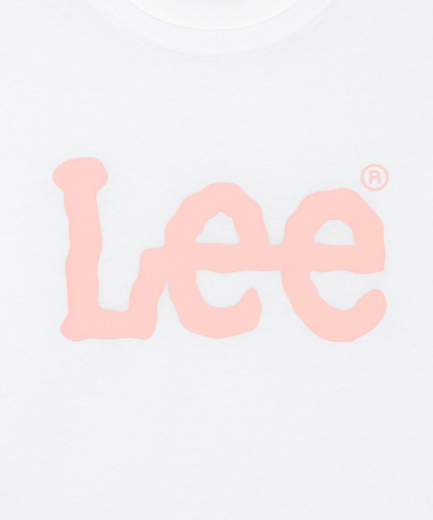 LEE Women Big Twitch Logo T-Shirt Pink
