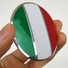 4pcs Italian Flag Car Wheel Center Hub Cap Emblem Stickers 56mm/ 2.2 Inch Car Accessories For Car Motorcycle Truck SUV