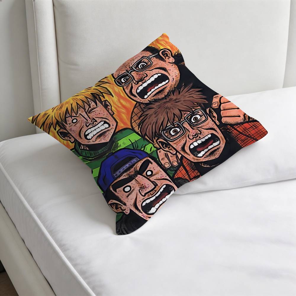 Cool The EEltingville CClub Decorative Square Pillow Cover Soft Comfortable Pillow Case Sofa Bed Home Decoration