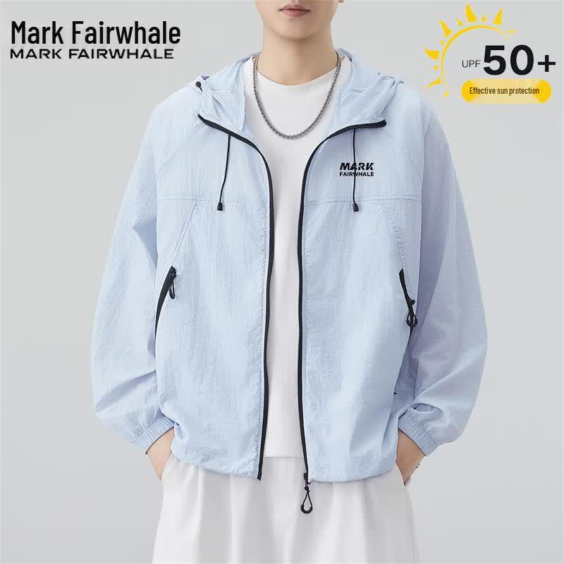 MARK FAIRWHALE Men s Cooling UV Protection Hooded Jacket XL