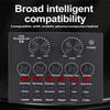 Studio Record V8 Sound Card Audio Mixer External Sound Card Convenient Mic Sound Card  PC Computer