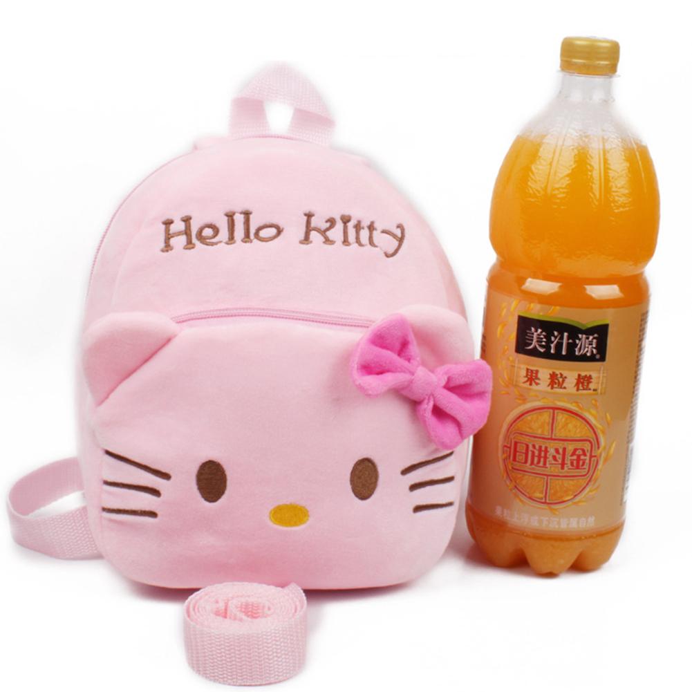 Anti Lost Cartoon Plush Backpack Satchel Child Decompression Strap Plush Toys