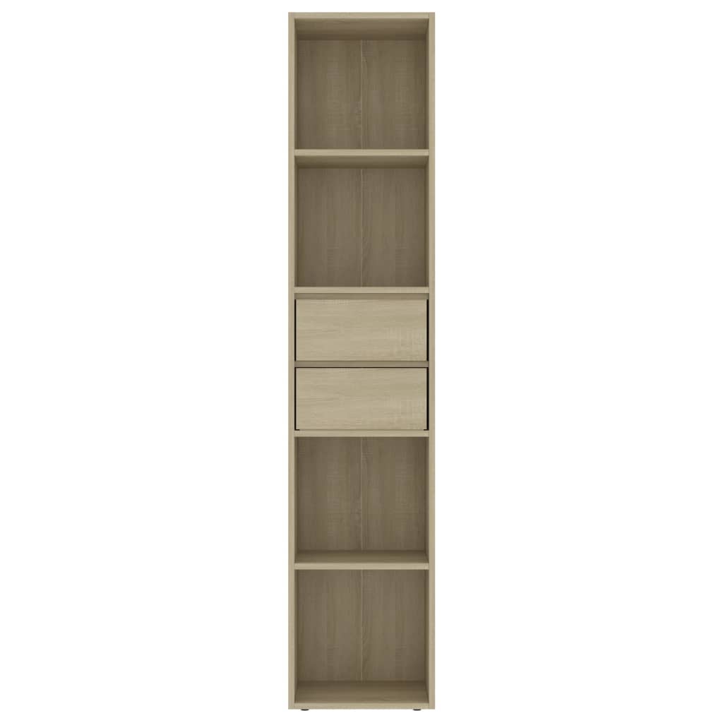 Bookshelf Sonoma Oak 36 X 30 X 171 Cm Particleboard