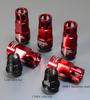 KYO-EI [Kyoei Sangyo] Kics LEGGDURA RACING Shell Type Lock & Nut Set (EL53)16 pcs + 4 Locks EL53-11R