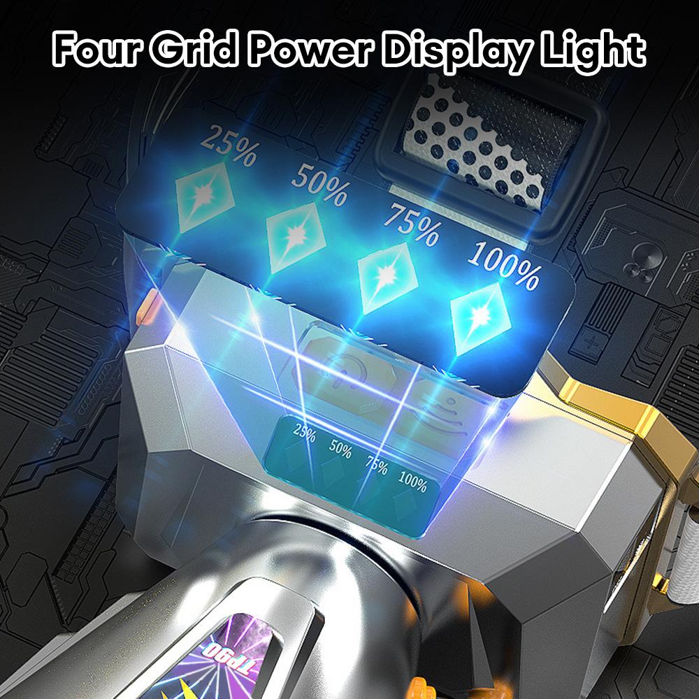 Powerful LED Headlamp Head Light Rechargeable Headlight Outdoor Fishing Camping Hiking Led Flashlights Long-distance Lighting