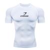 GYMSHARK Shark Short Sleeve Fitness T-shirt - Breathable, High Elasticity, Quick Dry.