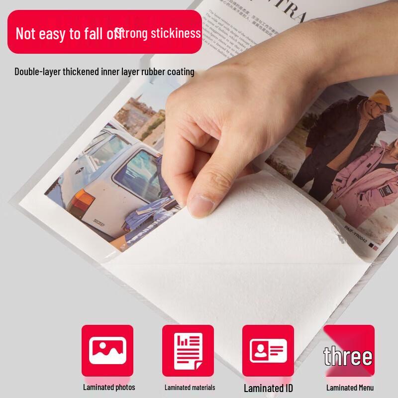 Deli A4 Transparent Laminating Film