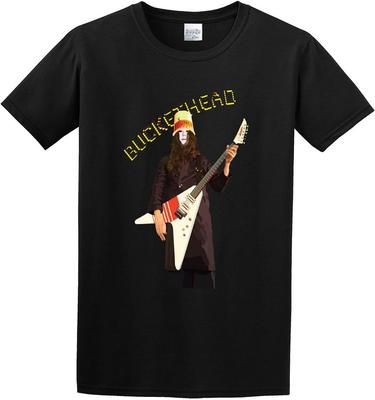 Unisex T-Shirt Buckethead Heavy Metal Art Black