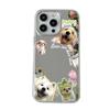 Factory Direct Sales Cute Dog Collage Mirror Apple 13promax Mobile Phone Case iPhone17 Cute Pet Protective Case