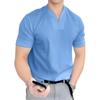 2023 Summer Men's Fitness Cotton V-neck T-shirt