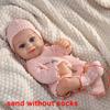 40cm Reborn Dolls Realistic Full Vinyl Doll 17.74in Lifelike Newborn Doll Cute Dolls Toy Princess Toys  For Adults Birthday Gift