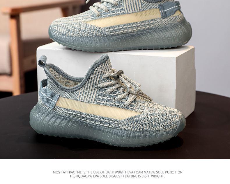 Kids' Breathable Mesh Running Shoes - Soft Sole, Unisex Summer Sneakers for Boys and Girls.