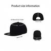Spring and Summer Simple Baseball Cap Street Style Unisex Breathable Adjustable Flat Brim Hat