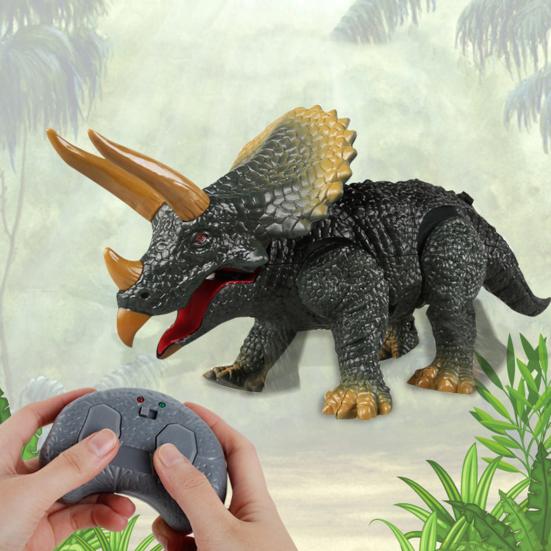 Eco-friendly Vivid Look Entertainment Interactive Toys RC Electric Animal Dinosaur Model Toy Birthday Gift