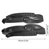 2Pcs Car Mudguard Refit Rear Tire Fender Special Decoration Compatible with Toyota- RAV4 Mud Flap Universal-Splash