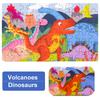 60piece Jigsaw Puzzle Montessori Games Cartoon Animal Vehicle Dinosaur Puzzles for Kids Educational Toys Children Christmas Gift