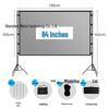 Mixite HD 100-120 Zoll Tragbarer Outdoor Filmprojektor Leinwandständer