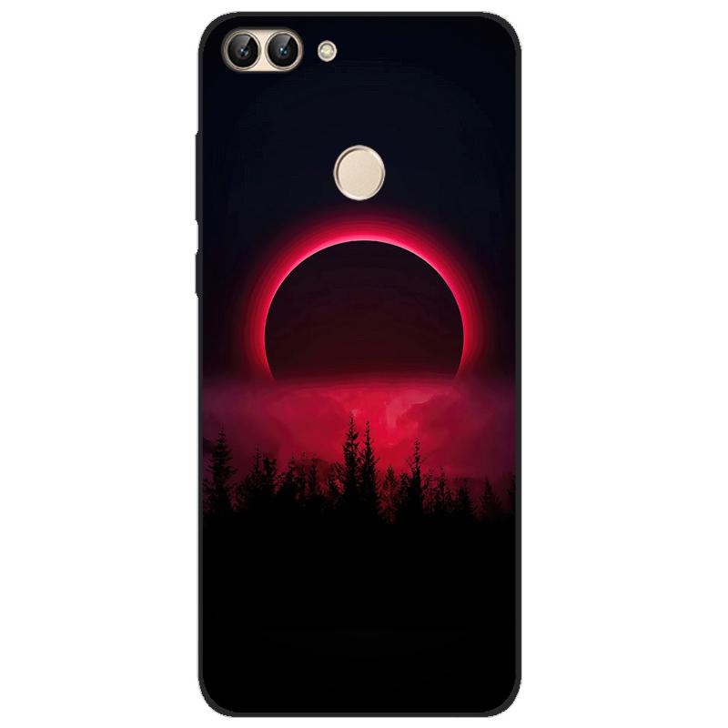 For Huawei P Smart 2018 FIG-LX1 PSmart Case For Huawei P Smart 5.65inch Case TPU Soft Silicone Cute Wolf Back Cover Phone Case
