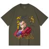 230 Gsm 100% Cotton Dragon Ball V18 Goku Print Unisex Heavy Cotton T Shirt