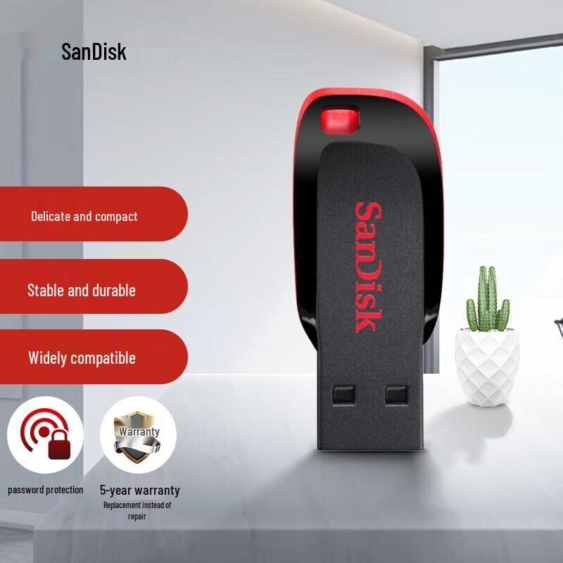 SanDisk Cruzer Blade CZ50 USB2.0 Flash Drive