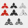1Pc Mitsubishi Logo Steering Wheel Decal 3D Sticker Car Badge Logo For Mitsubishi Colt Delica Ralliart Pajero Xpander Space Star
