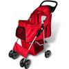 VidaXL Dog Stroller Red