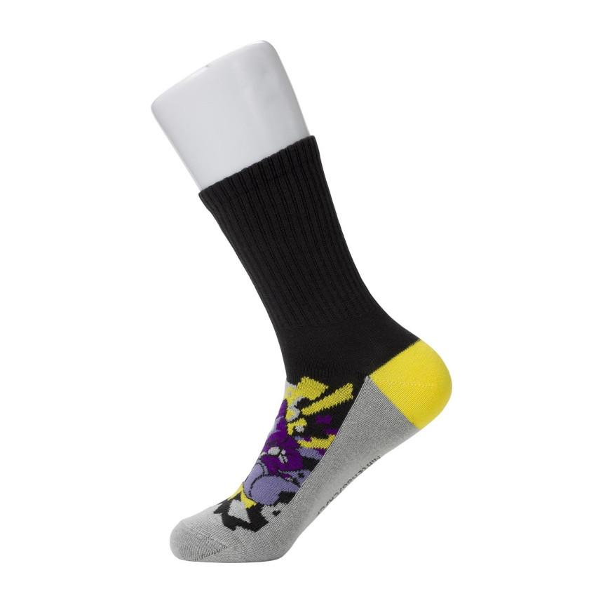 [Pokemon] Pokemon Center Poison Hazard Embroidered Socks (23-25cm)