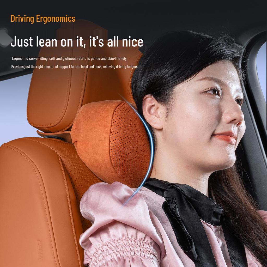 Ideal Car Headrest: i6i8/L6L7L8L9 MEGA Neck and Lumbar Support Cushion