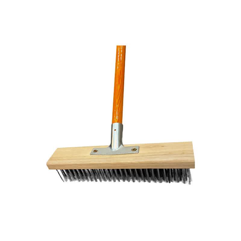 GongYue 60cm Wide Long Handle Floor Steel Brush