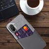 For Xiaomi Redmi A5 4G (171.7mm) Case PU Leather Cloth Texture Hard PC Phone Cover with Card Holder