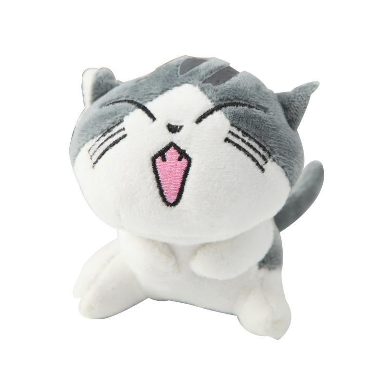 Urocze Mini Pluszowe Kotki Zwierzątko Wypchana Lalka Breloczek Styl Instagramowy Wisząca na Torbę Pendant do Plecaka Prezent dla Dzieci