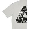 Palace Tri-Ripped T-Shirt Grey Marl Unisex Tops P25TS083