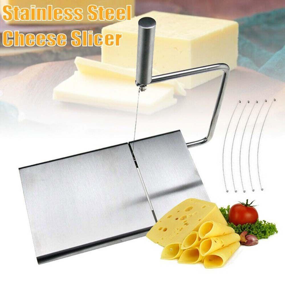 Handmade Durable Peeler Grater Cutting Wire Stainless Steel Kitchen Tools Board Cutting Cheese Slicer Butter Cutter
