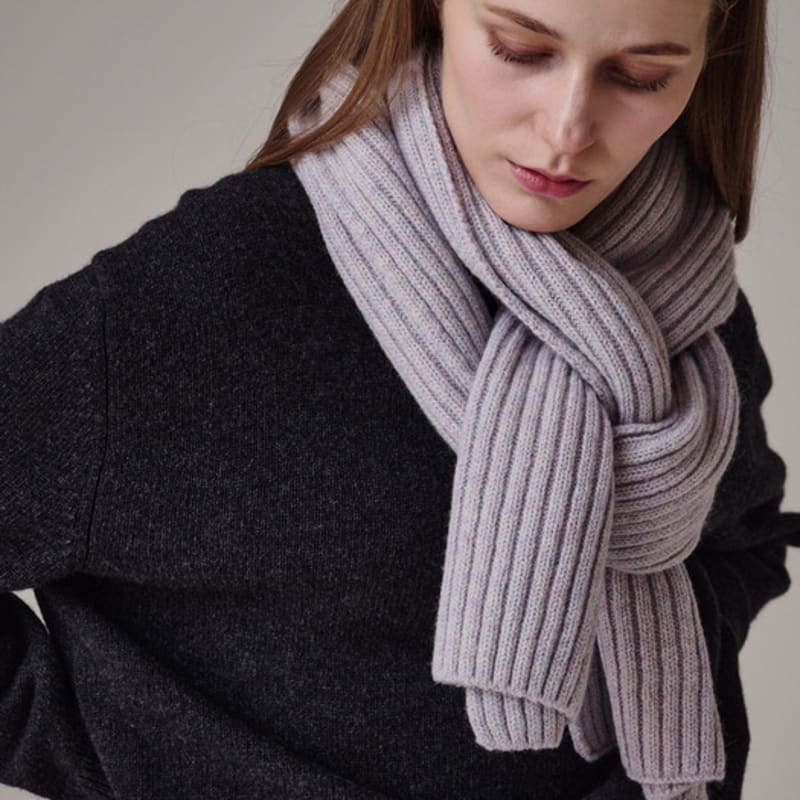 

Святой Роскошь Альпака Мериносовая Шерсть Объемный Шарф Сирень LILAC