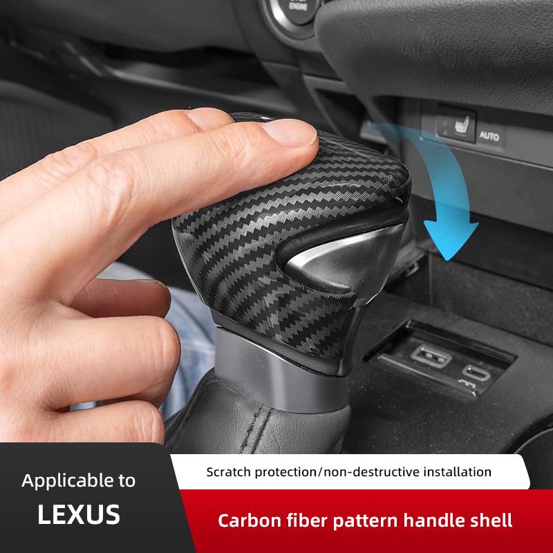 Copri pomello cambio auto Custodia protettiva leva cambio manuale Per Lexus F SPORT ES RX NX LS UX LM LX GX LC RZ IS CT GS RC HS SC TX L