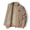 Jachete de Corduroy pentru Bărbați Paltoane Calde de Iarnă Jachete de Iarnă din Fleece Îmbrăcăminte Exterioară pentru Bărbați Paltoane Casual de Iarnă Jachete Casual pentru Bărbați de Bună Calitate