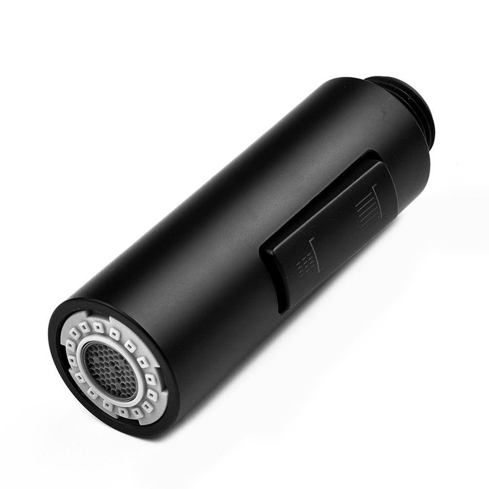 Sprühkopf Schwarz Wasserhahn Duschanschluss Größe G1/2\'\' 1 Stück