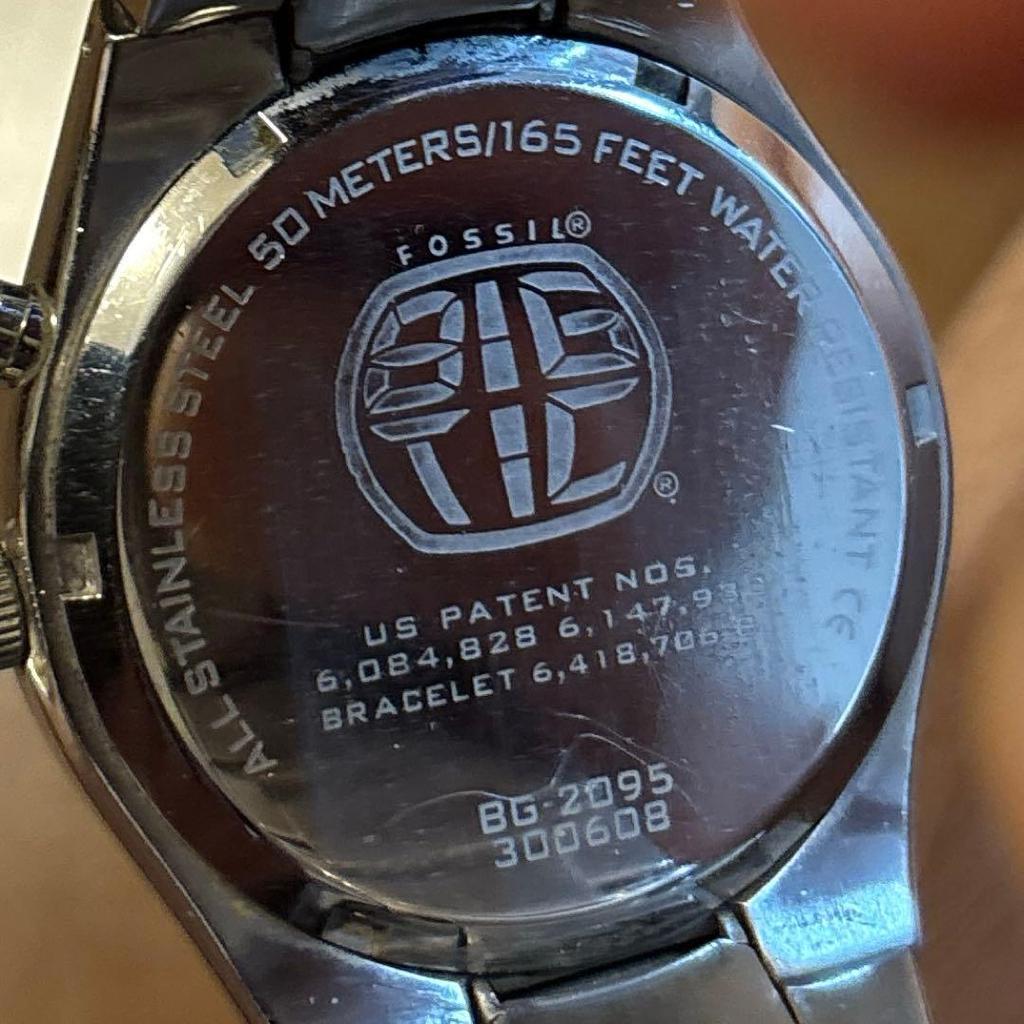 Used FOSSIL BIG TIC Japan Limited Hiragana Dial