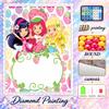 Strawberry Shortcake Diamond Painting Kit 5D Full Drill DIY Diamond Mosaic Wall Art Home Decor