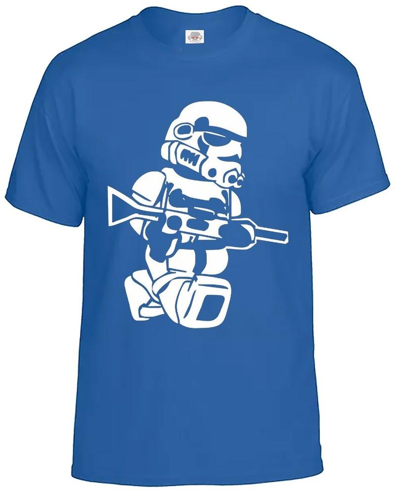 New storm lego trooper tshirt mens funny novelty film jedi star wars tee top 2XL