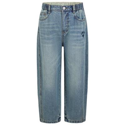 Little MO&Co. Kids' Cooling & Antibacterial Straight-Leg Denim Jeans