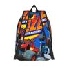 Blaze and the Monster Machines Casual Backpack High School Hiking Travel Daypack for Men Women Laptop Computer Shoulder Bag
