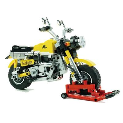 Brick Cool Bis Couture Motocicleta LEGO Block KC009, Prêmio Mistura