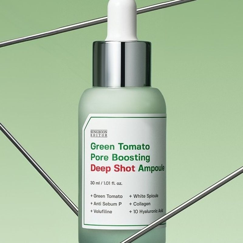 

[Pore Care] Green Tomato Pore Boosting 3 Million Deep Shot Ampoule 30ml