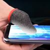 2Pcs Game Fingertip Sleeves Sweat Proof Anti-slip Breathable Screen Protective Gloves Kit Portable Gaming Parts
