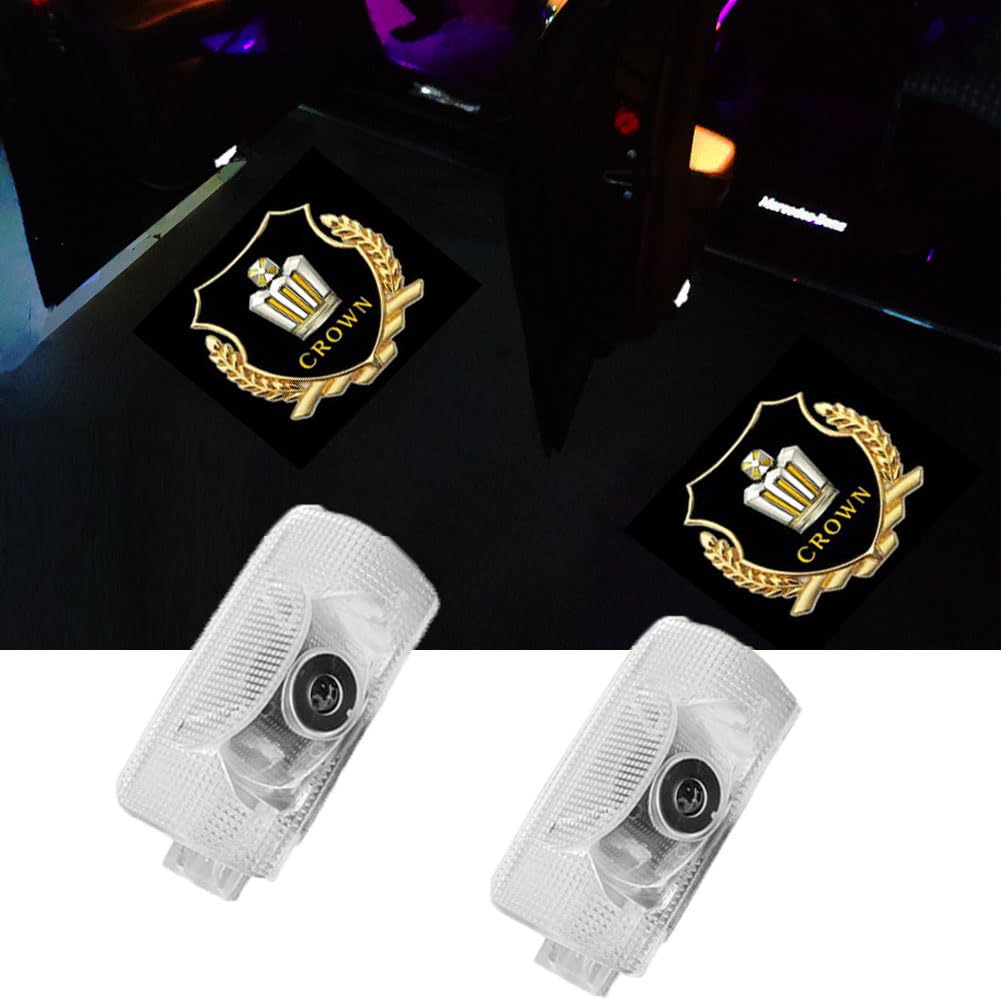 Yaoperfor Courtesy Light Door Welcome Light Angle Adjustment Function, Set ONE SIZE