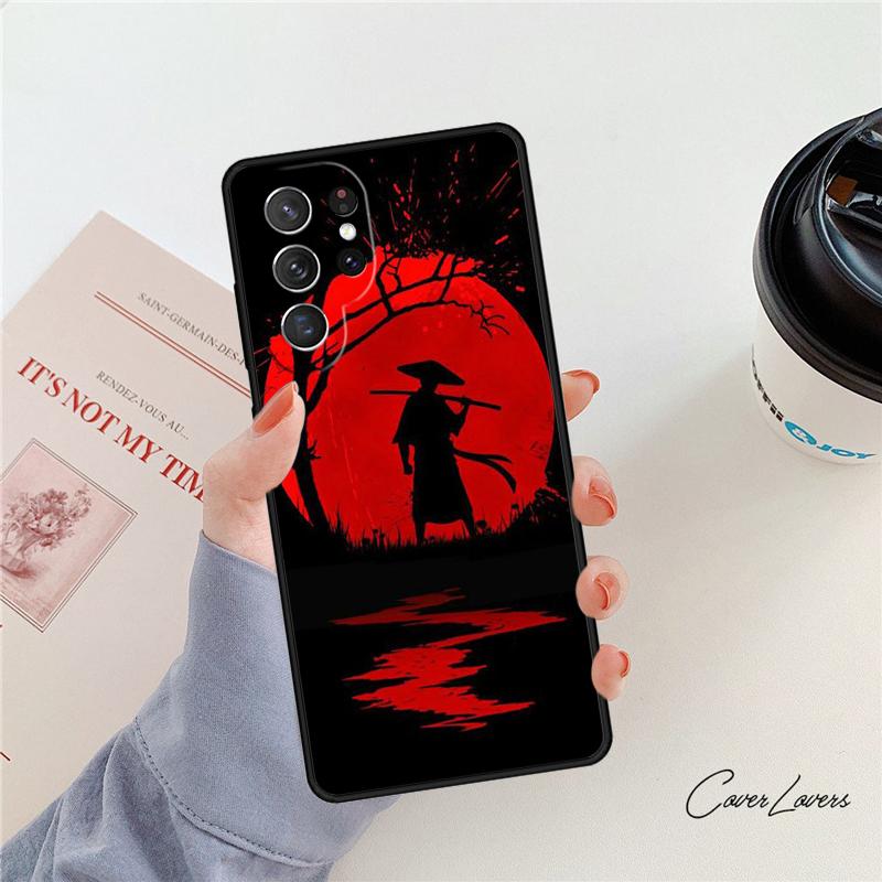 Aikido Samurai Warrior phone case For Samsung Galaxy S24 S25 S23 S22 Ultra Note 10 20 Plus S20 S21 FE Cover
